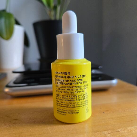 Nature Republic Vitapair C Vitamin C 25 Ampoule 15ml New Whitening Wrinkle Care - Picture 2 of 4